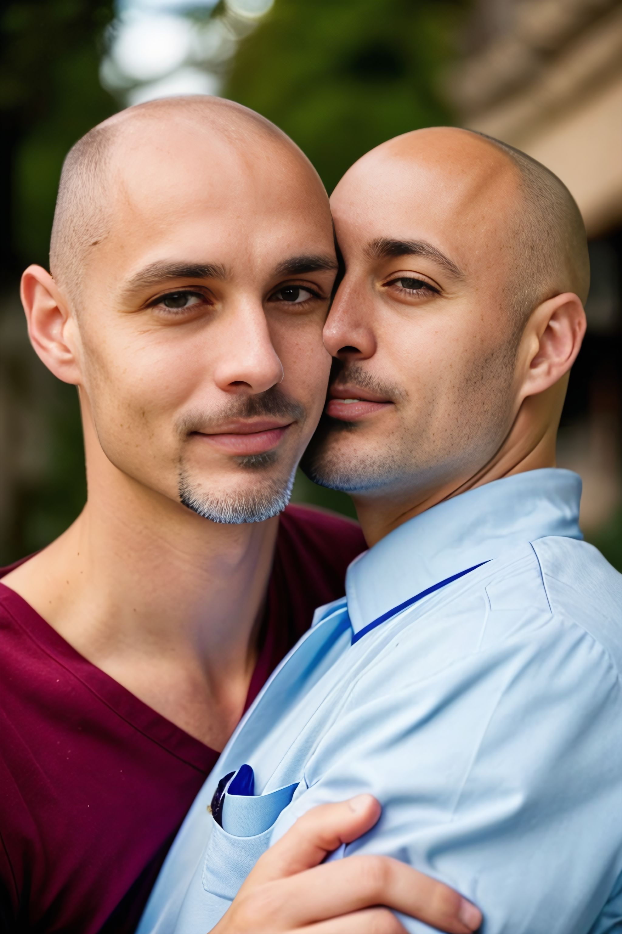 Portrait generated with Stable Diffusion.